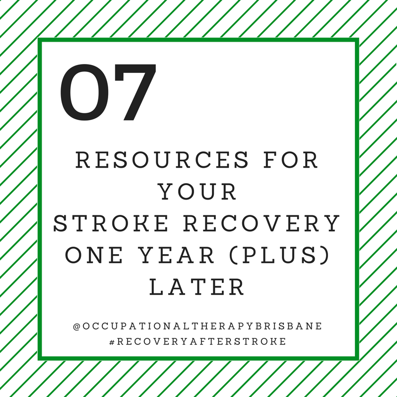 Recovery After Stroke