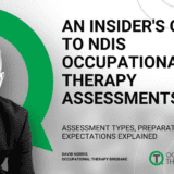 David Norris Occupational Therapist with company logo for Occupational Therapy Brisbane
